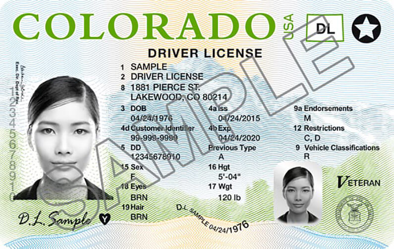 colorado driver's license new resident