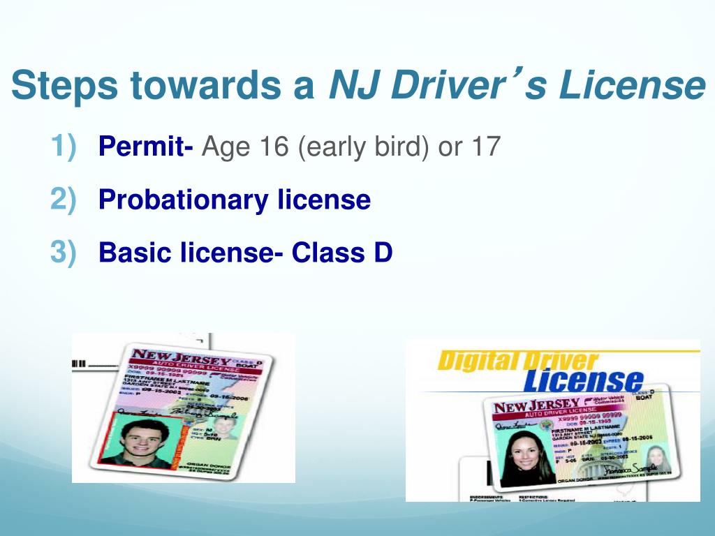 probationary driver's license nj